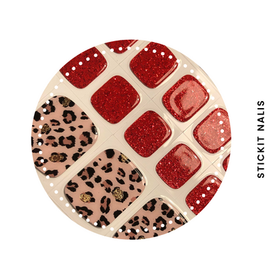 Zootopia Gel Toe Nail Sticker Kit