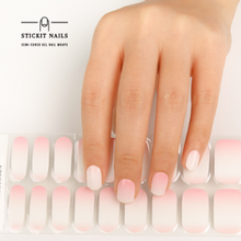 Load image into Gallery viewer, Felling Peachy Semi Cured Gel Nail Sticker Kit
