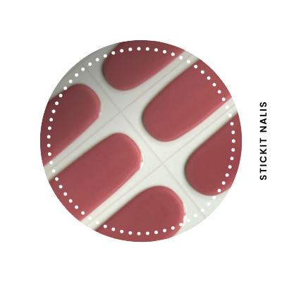 Blush Semi-cured Gel Nail Sticker Kit