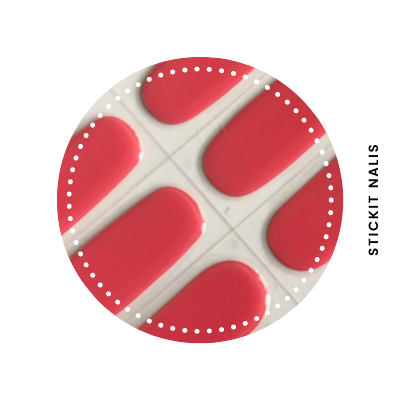 Flamingo Semi Cured Gel Nail Sticker Kit