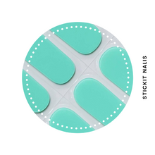 Load image into Gallery viewer,  Ice Mint Semi-cured Gel Nail Wraps

