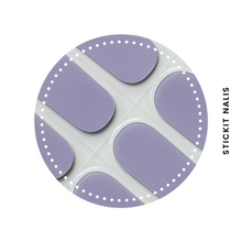 Load image into Gallery viewer,  Lilac Semi-cured Gel Nail Wraps
