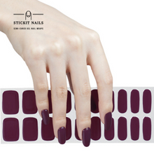 Load image into Gallery viewer, Shiraz Semi Cured-gel Nail Sticker Kit
