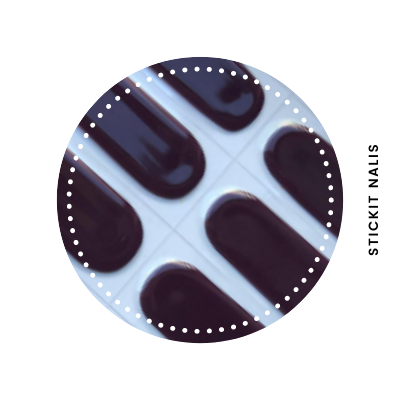 Shiraz Semi Cured-gel Nail Sticker Kit