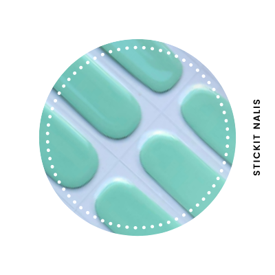 Tiffany Semi Cured-gel Nail Sticker Kit