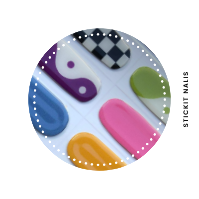 Too Cool Semi Cured-gel Nail Sticker Kit